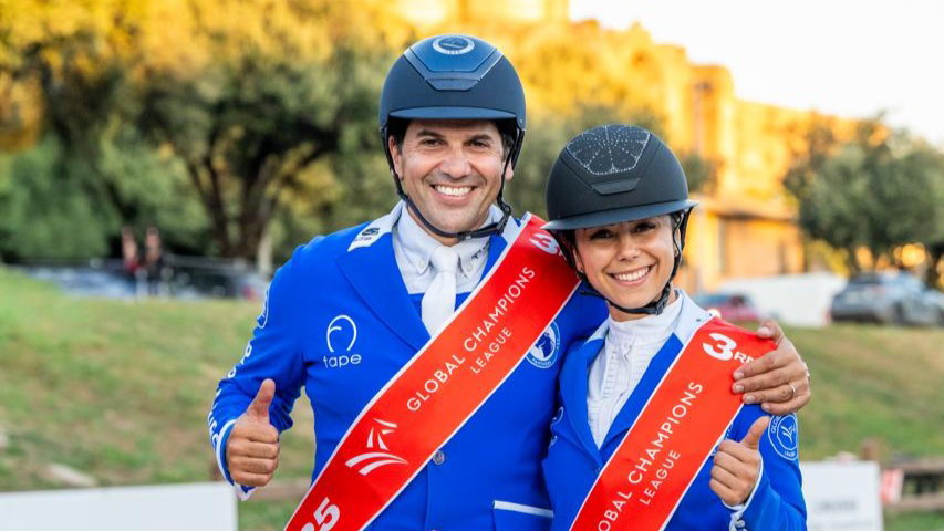 Roma Global: Clara Pezzoli e Guido Grimaldi sul podio!