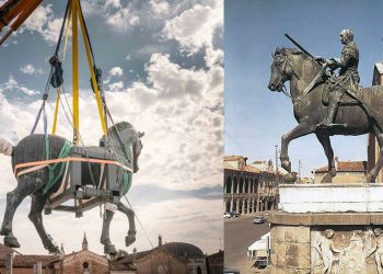 Un cavallo che vola: è di Donatello