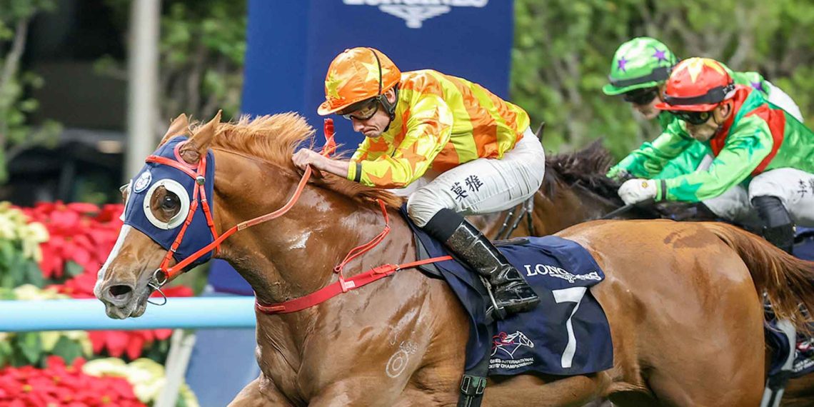 Il triplete di Ryan Moore a Hong Kong