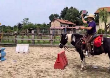 Mounted Disc Golf: a cavallo tra gioco e tecnica