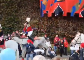 Carnevale di Ivrea, ufficiale a terra: ma poteva andare molto peggio