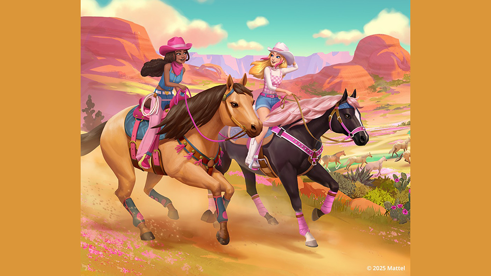 Barbie: horse ride & rescue