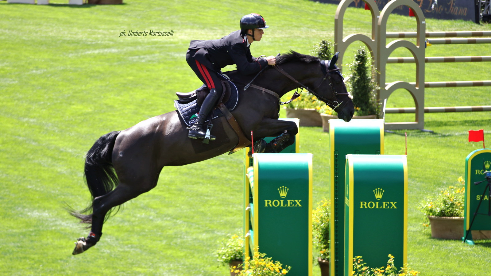 CSIO Roma Giacomo Casadei su Marbella du Chabli OK