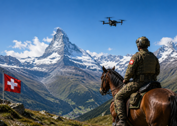 L’unità militare che in Svizzera usa droni e cavalli