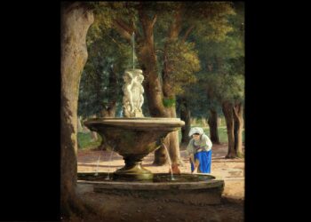 La Fontana dei Pupazzi a Villa Borghese, il caldo e i viaggi difficili