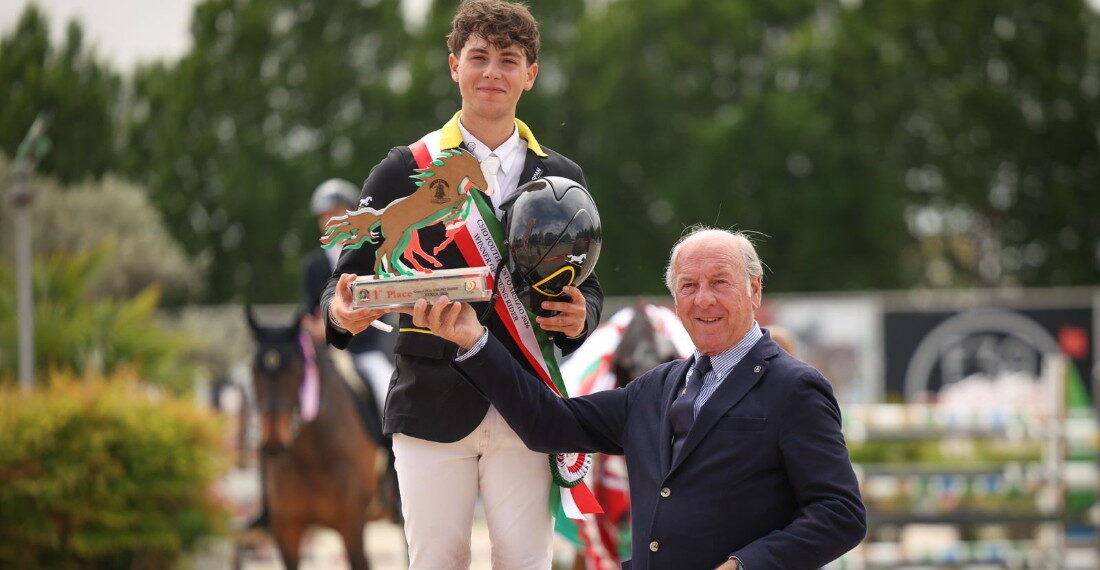 Busto Arsizio: un super Edoardo Piccini vince il Gran Premio young rider