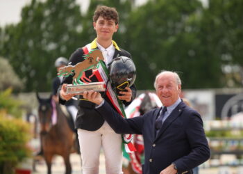 Busto Arsizio: un super Edoardo Piccini vince il Gran Premio young rider