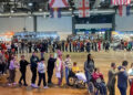 Un venerdì speciale, con ballerini e reiner ancora più speciali al Salone del Cavallo Americano