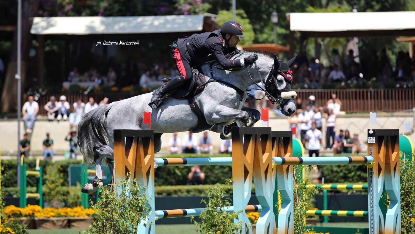 CSIO Roma Roberto Previtali su Quirinus OK
