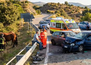 Cavalli in strada: tragedia in provincia di Crotone