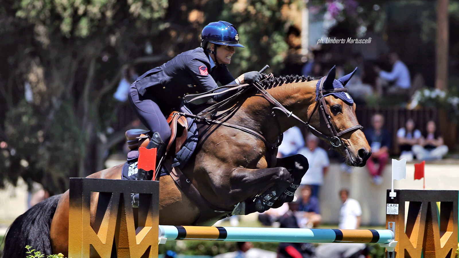 CSIO Roma Giulia Martinengo Marquet su Delta de lIsle OK