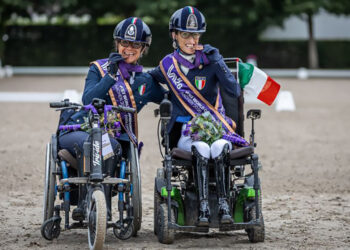 L’esordio emozionante del paradressage azzurro
