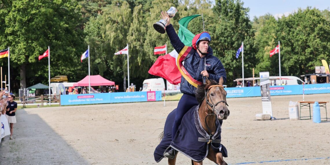 Andrea Farinetti, primo italiano Campione del Mondo Individuale Open di MG