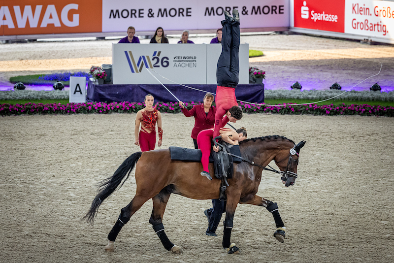 FEI World Championships 2026 Aachen Squadrea free argenziano