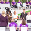 Rebecca Greggio e Davide Zanella con Malleret Romulus TS e la longeur Maud Bousignac Dumont ai Mondiali di volteggio di Aachen 2026