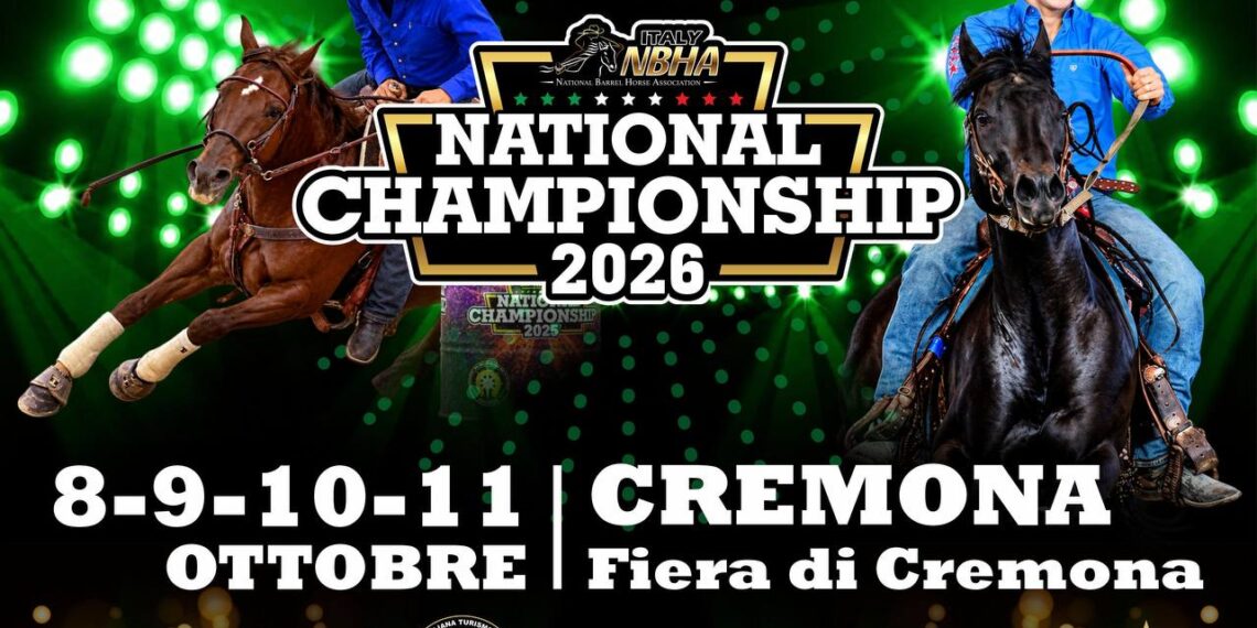 Barrel Racing e Pole Bending: a Cremona il National Championship 2026