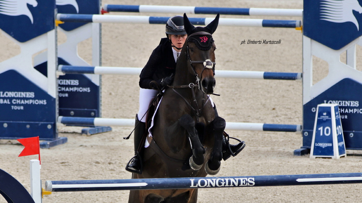 CSI Roma LGCT Sophie Hinners su Combella OK