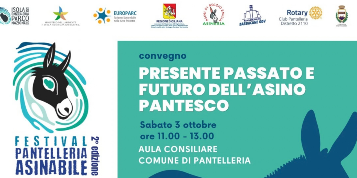 “Festival Pantelleria Asinabile”: al centro degli eventi il futuro e la tutela dell’asino pantesco