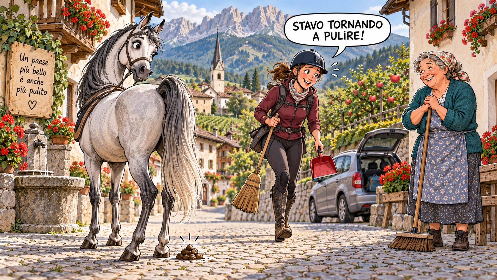 sfruz paese amico dei cavalli