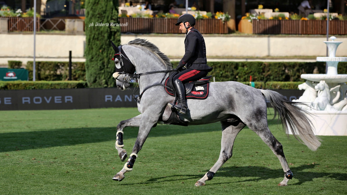 CSIO Roma Roberto Previtali su Quirinus OK