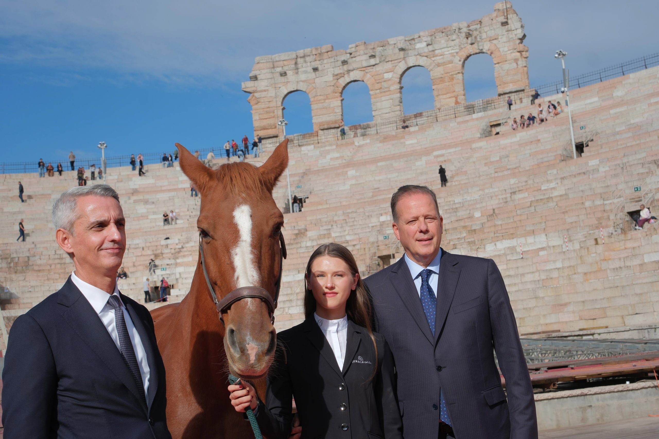 Fieracavalli 2026 Armando Di Ruzza Federico Bricolo e Olexandra Monti Veronafiere EnneviFoto 177 scaled